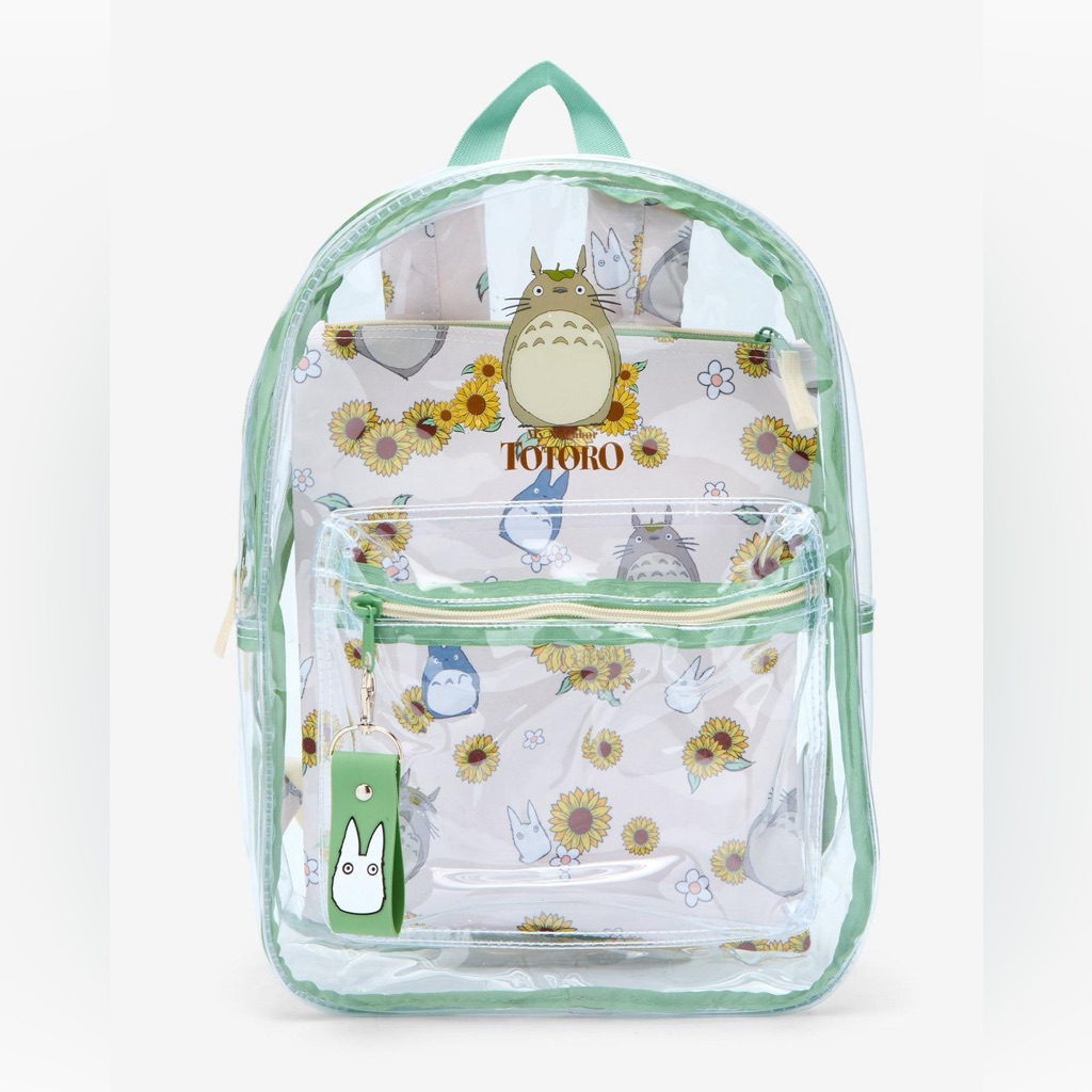 Studio Ghibli My Neighbor Totoro Clear Backpack